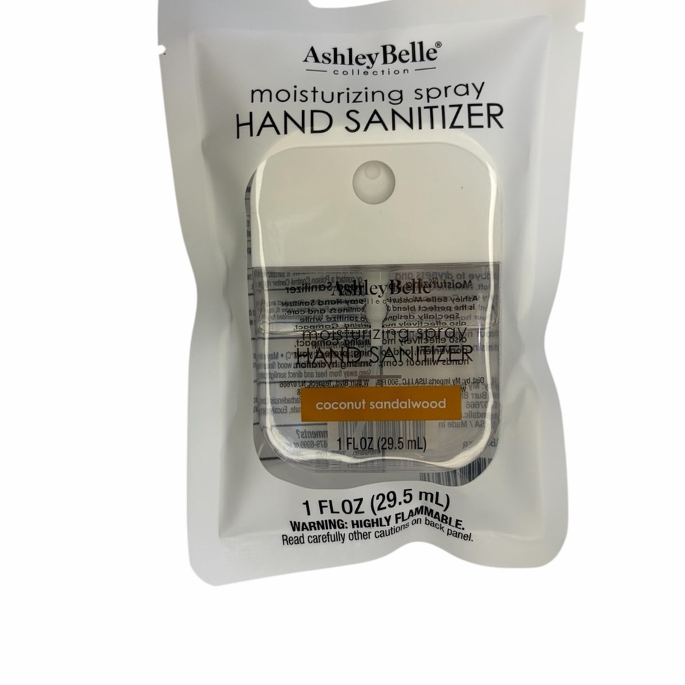 Coconut Moisturizing Hand Sanitizer Spray 1ct 1fl oz white